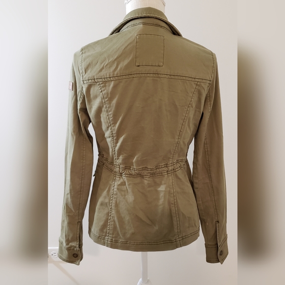 Hollister Ladies XS Olive Jacket gently used - Picture 6 of 11